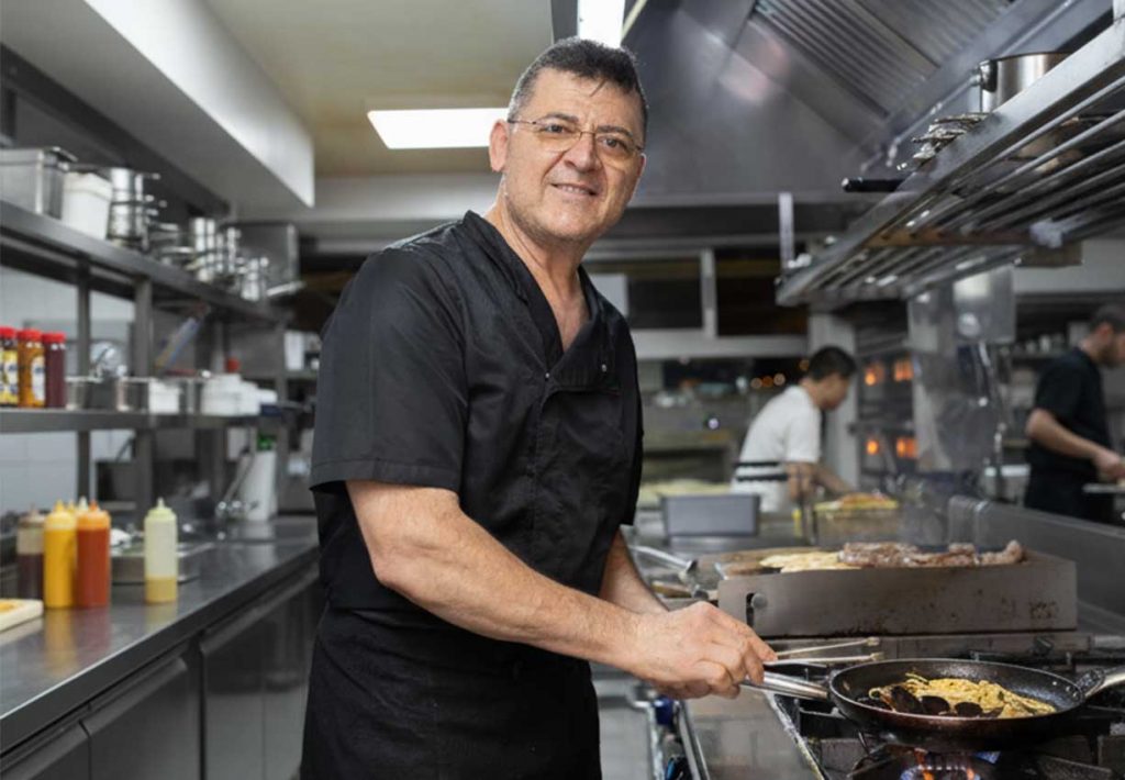 La Piazza Italian Restaurant’s Chef, Natalio