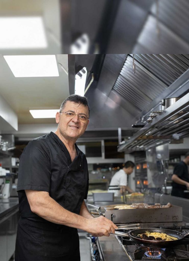 The Chef at La Piazza restaurant